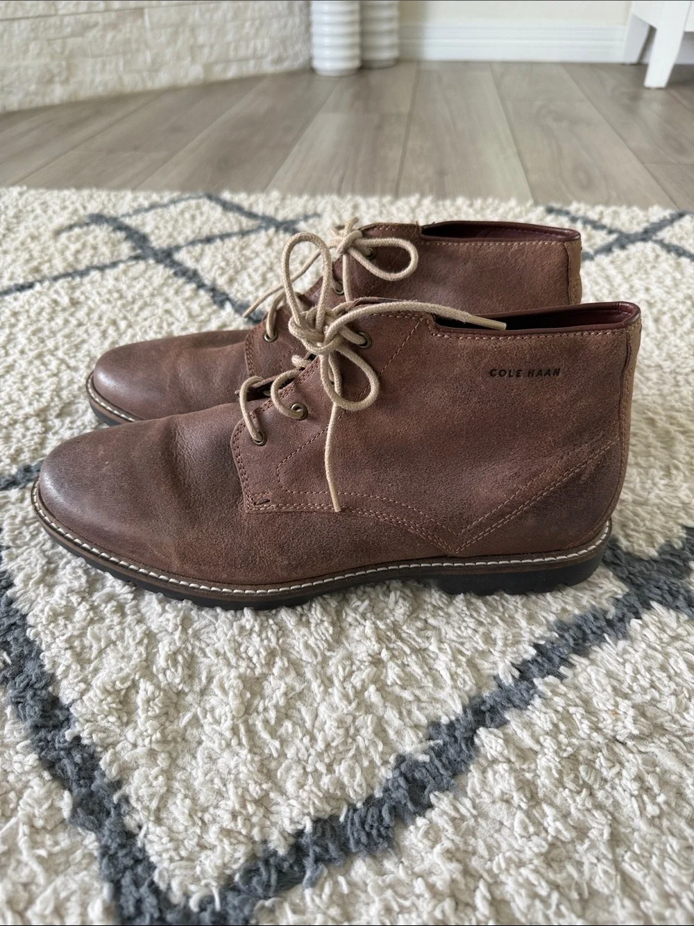 Cole Haan Nathan Chukka Boots brown Men’s 11 Medium
